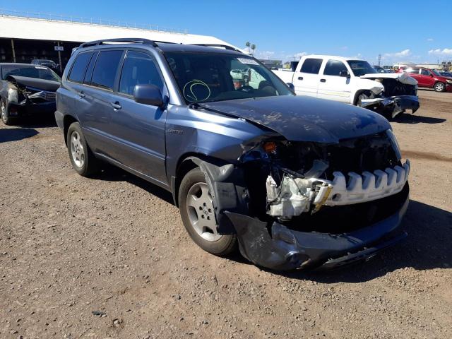 TOYOTA HIGHLANDER 2006 with VIN JTEDP21A360097036 - Photo from auction