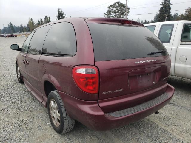Photo 3 from auction – 2002 DODGE GRAND CARA with VIN 2B4GP44332R640103