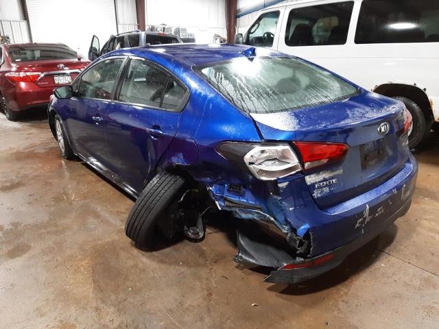 Photo 3 from auction – 2017 KIA FORTE LX with VIN 3KPFK4A70HE104899