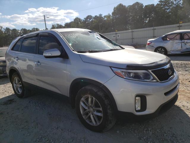 KIA SORENTO LX 2015 with VIN 5XYKT4A64FG636465 - Photo from auction