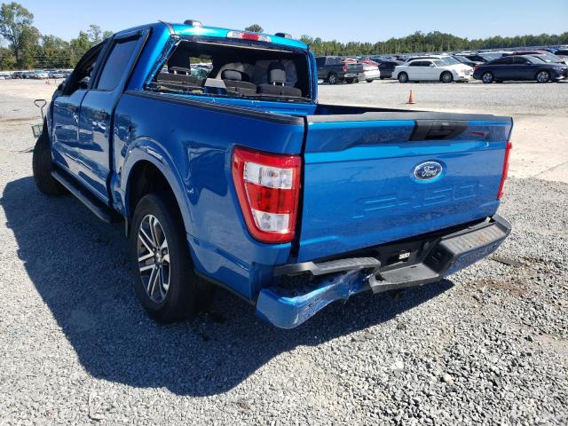 Photo 3 from auction – 2021 FORD F150 SUPER with VIN 1FTFW1E55MFB99066