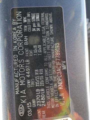 Photo 10 from auction – 2015 KIA SPORTAGE E with VIN KNDPC3AC1F7789193