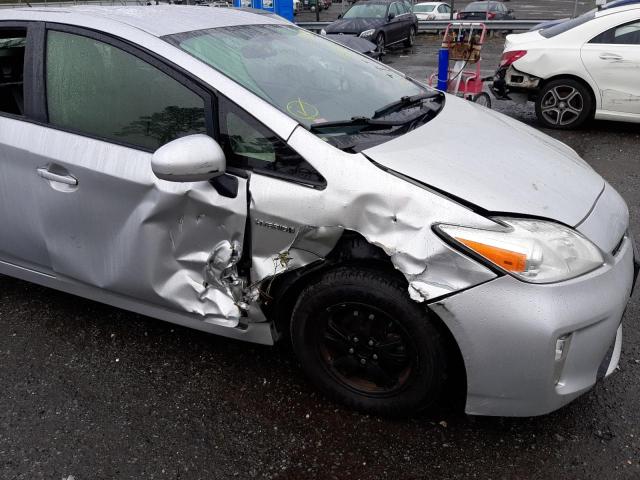 Photo 9 from auction – 2012 TOYOTA PRIUS with VIN JTDKN3DU8C5439897