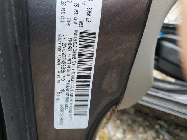 Photo 10 from auction – 2017 DODGE GRAND CARA with VIN 2C4RDGCG3HR862935