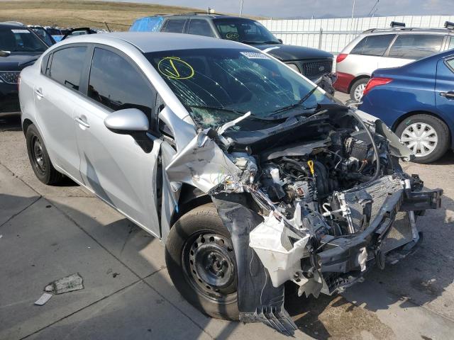 KIA RIO LX 2014 with VIN KNADM4A39E6357300 - Photo from auction