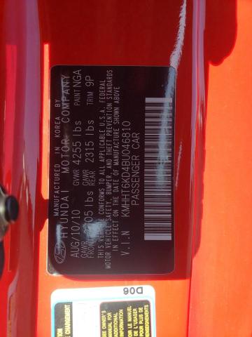 Photo 10 from auction – 2011 HYUNDAI GENESIS CO with VIN KMHHT6KD4BU046810