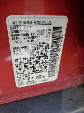 Photo 10 from auction – 2016 NISSAN ROGUE S with VIN JN8AT2MT3GW026230