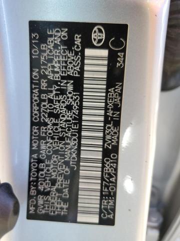 Photo 10 from auction – 2014 TOYOTA PRIUS with VIN JTDKN3DU1E1749531