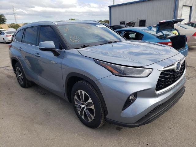 Photo 1 from auction – 2021 TOYOTA HIGHLANDER with VIN 5TDGARAH3MS006060