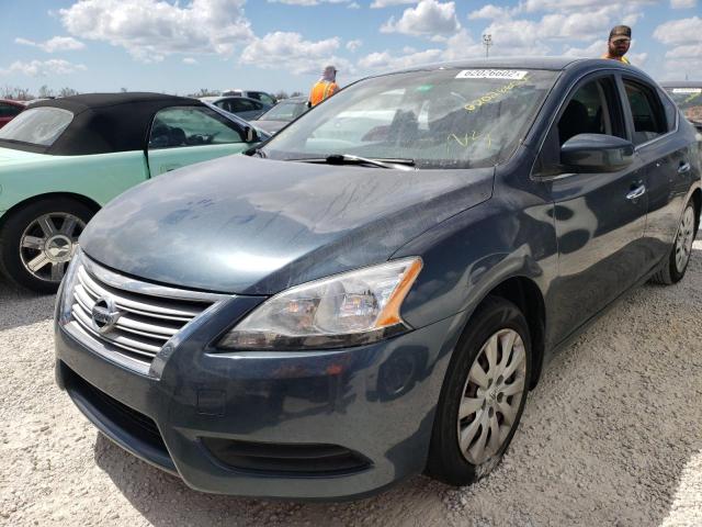 Photo 2 from auction – 2013 NISSAN SENTRA S with VIN 3N1AB7AP4DL773858