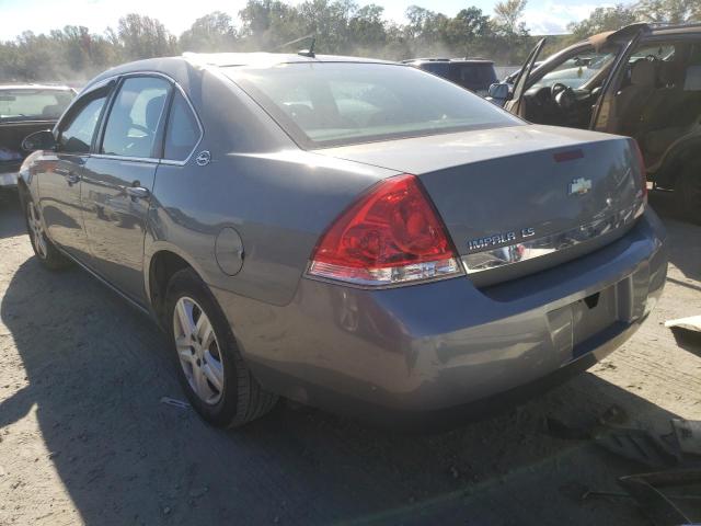 Photo 3 from auction – 2008 CHEVROLET IMPALA LS with VIN 2G1WB58K589236029