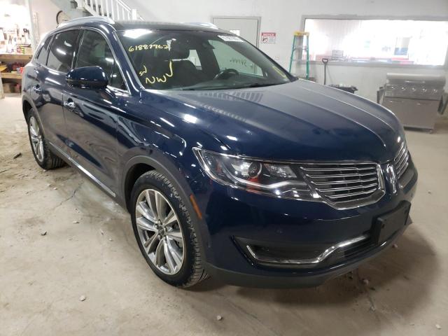 Photo 1 from auction – 2018 LINCOLN MKX RESERV with VIN 2LMPJ8LPXJBL34961