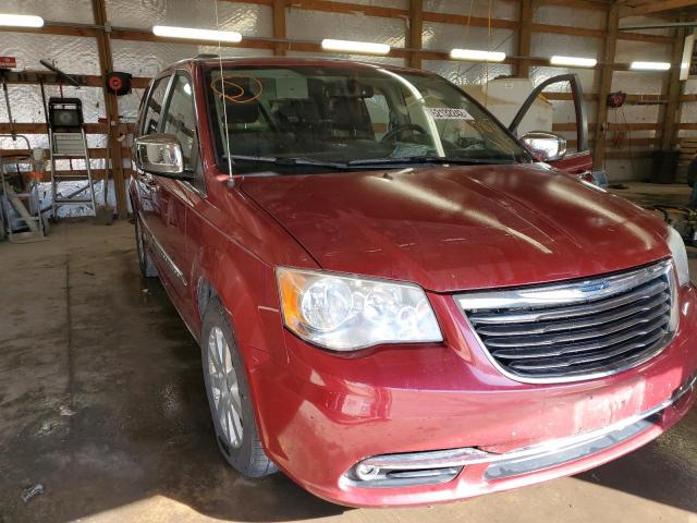 CHRYSLER TOWN & COU 2014 with VIN 2C4RC1BG9ER398188 - Photo from auction