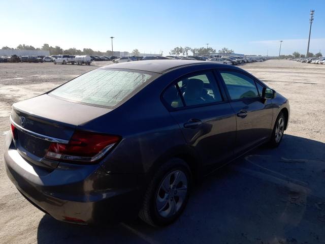 Photo 4 from auction – 2014 HONDA CIVIC LX with VIN 19XFB2F51EE013213