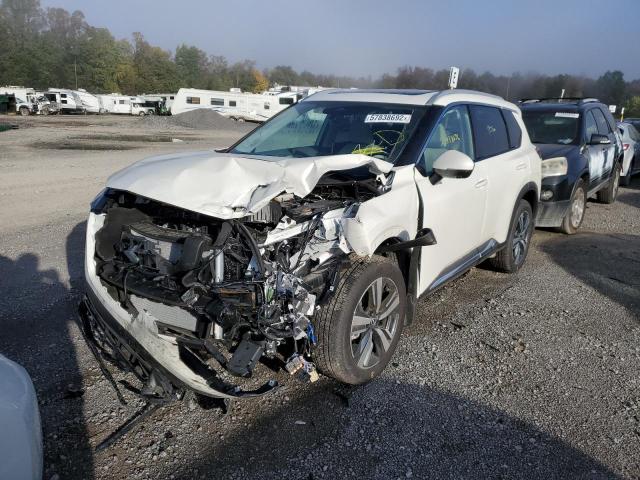 Photo 2 from auction – 2022 NISSAN ROGUE SL with VIN 5N1BT3CBXNC714914