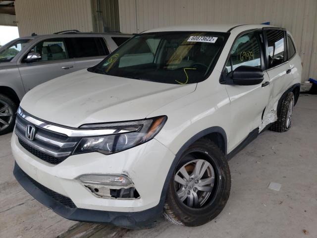 Photo 2 from auction – 2018 HONDA PILOT LX with VIN 5FNYF6H13JB001907
