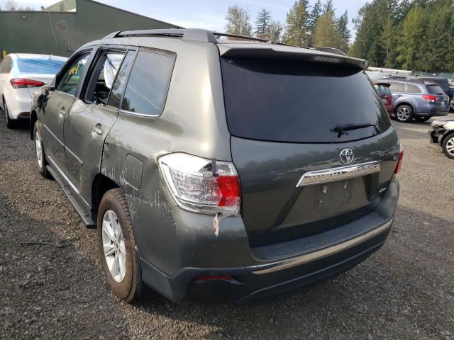 Photo 3 from auction – 2012 TOYOTA HIGHLANDER with VIN 5TDBK3EH5CS154451