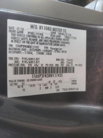 صورة رقم 10 من المزاد - 2011 FORD FOCUS SE مع VIN 1FAHP3FN3BW117435