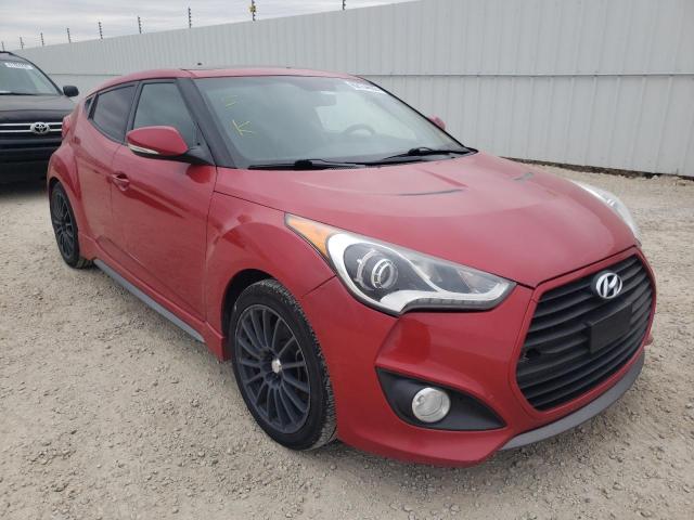 HYUNDAI VELOSTER T 2014 with VIN KMHTC6AE6EU192313 - Photo from auction