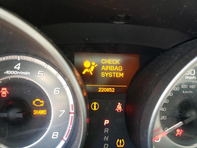 Photo 8 from auction – 2011 ACURA MDX TECHNO with VIN 2HNYD2H64BH516995