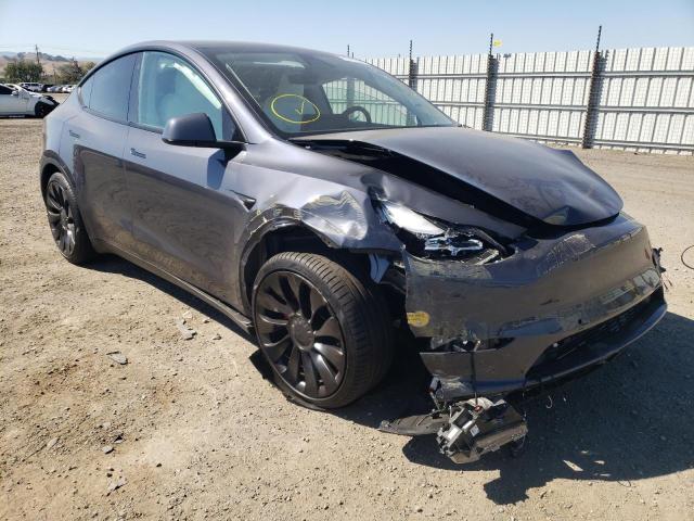 Photo 9 from auction – 2022 TESLA MODEL Y with VIN 7SAYGDEF1NF457429