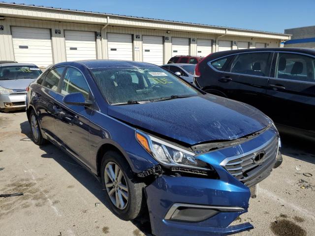 HYUNDAI SONATA SE 2017 with VIN 5NPE24AF1HH505652 - Photo from auction