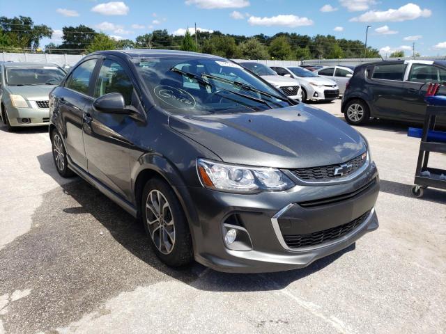 CHEVROLET SONIC LT 2019 with VIN 1G1JD5SB8K4141648 - Photo from auction