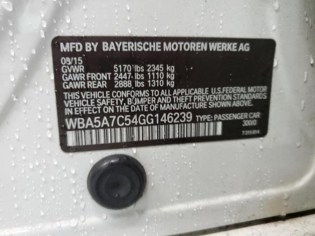 Photo 10 from auction – 2016 BMW 528 XI with VIN WBA5A7C54GG146239