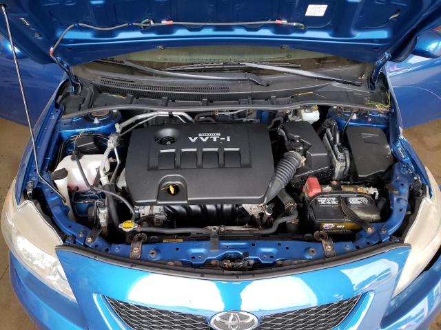 Photo 7 from auction – 2009 TOYOTA COROLLA BA with VIN JTDBL40E999084556