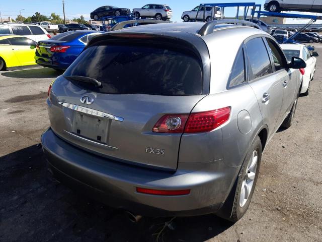 Photo 4 from auction – 2005 INFINITI FX35 with VIN JNRAS08U05X109109