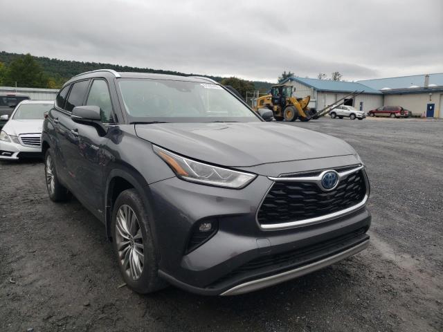 TOYOTA HIGHLANDER 2020 with VIN 5TDEBRCH3LS004177 - Photo from auction