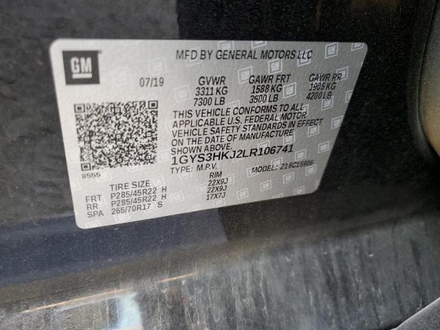 Photo 10 from auction – 2020 CADILLAC ESCALADE E with VIN 1GYS3HKJ2LR106741