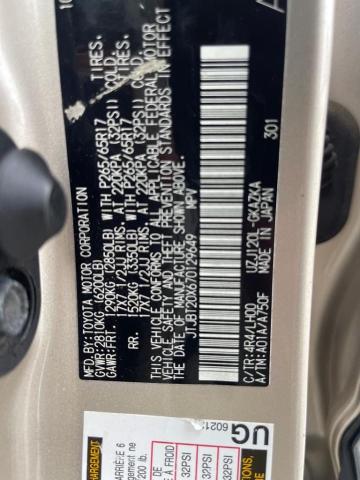 Photo 10 from auction – 2007 LEXUS GX 470 with VIN JTJBT20X670129649