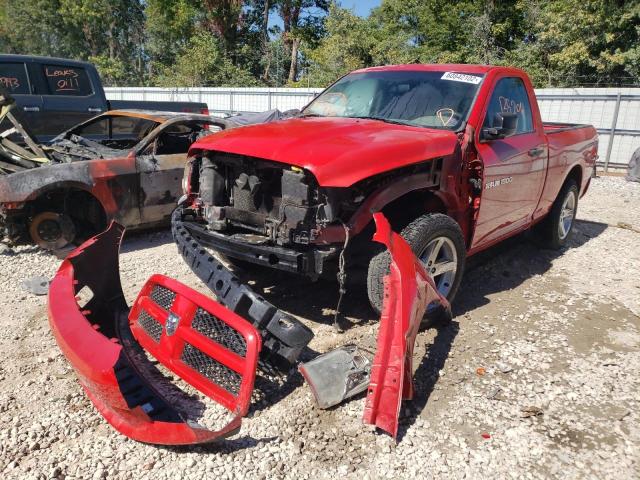 Photo 2 from auction – 2012 DODGE RAM 1500 S with VIN 3C6JD6AT6CG167023