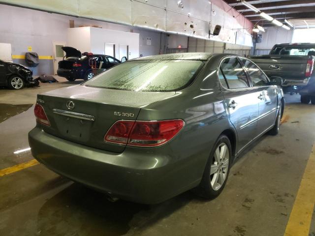 Photo 4 from auction – 2005 LEXUS ES 330 with VIN JTHBA30GX55060705