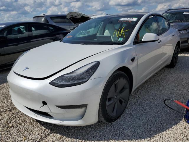 Photo 2 from auction – 2021 TESLA MODEL 3 with VIN 5YJ3E1EA6MF853788