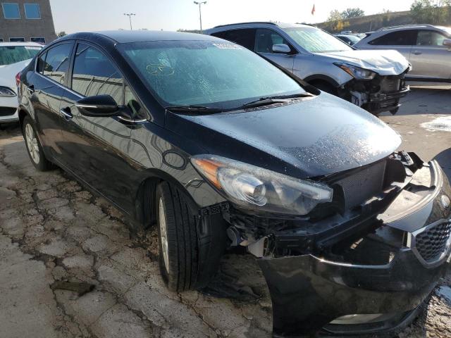 KIA FORTE EX 2014 with VIN KNAFX4A87E5049799 - Photo from auction