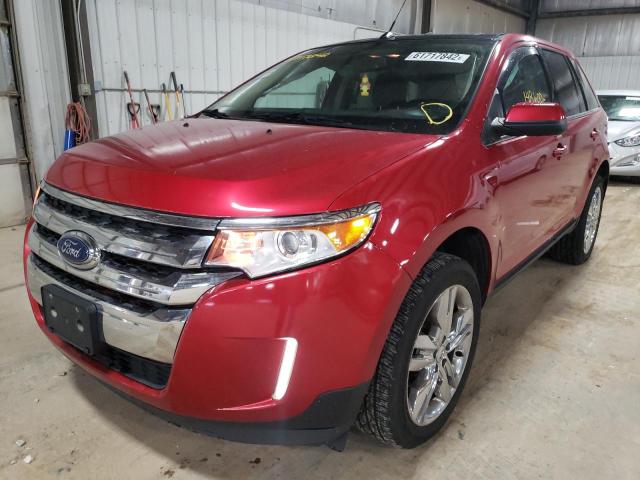 Photo 2 from auction – 2012 FORD EDGE LIMIT with VIN 2FMDK3KC3CBA81143