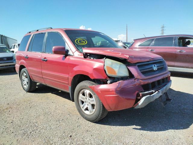 HONDA PILOT EX 2003 with VIN 2HKYF18403H518938 - Photo from auction