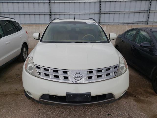 Photo 9 from auction – 2004 NISSAN MURANO SL with VIN JN8AZ08T44W218720