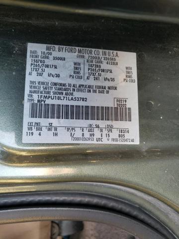 Photo 10 from auction – 2001 FORD EXPEDITION with VIN 1FMPU18L71LA53782
