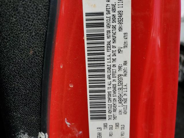 Photo 10 from auction – 2011 JEEP WRANGLER U with VIN 1J4BA5H11BL520378