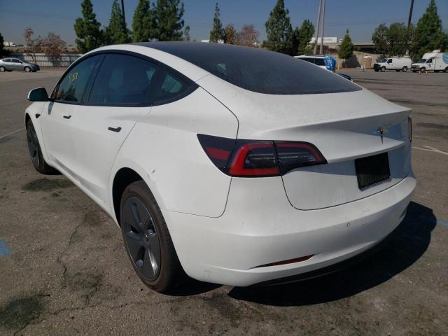Photo 3 from auction – 2022 TESLA MODEL 3 with VIN 5YJ3E1EA4NF255040