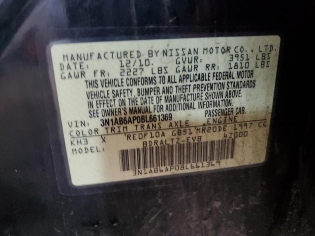 Photo 10 from auction – 2011 NISSAN SENTRA 2.0 with VIN 3N1AB6AP0BL661369