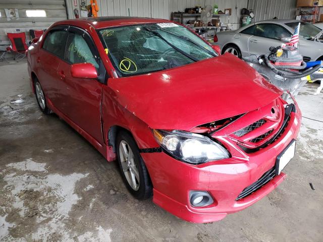 TOYOTA COROLLA BA 2011 with VIN 2T1BU4EEXBC696464 - Photo from auction