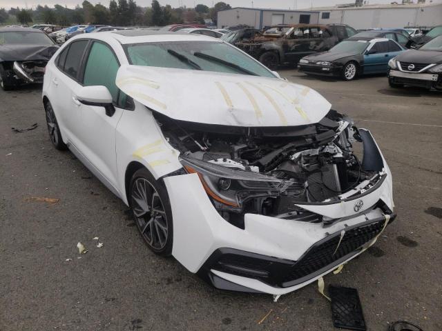 TOYOTA COROLLA SE 2021 with VIN 5YFP4MCE0MP061510 - Photo from auction