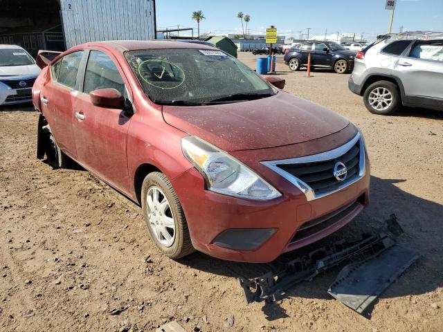 NISSAN VERSA S 2016 with VIN 3N1CN7AP6GL857197 - Photo from auction