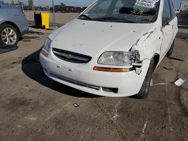 Photo 9 from auction – 2008 CHEVROLET AVEO with VIN KL1TD66608B092945