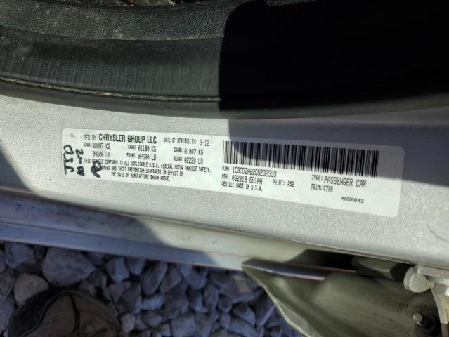 Photo 10 from auction – 2012 DODGE AVENGER SE with VIN 1C3CDZAB2CN232553
