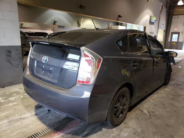 Photo 4 from auction – 2012 TOYOTA PRIUS with VIN JTDKN3DU2C5493275